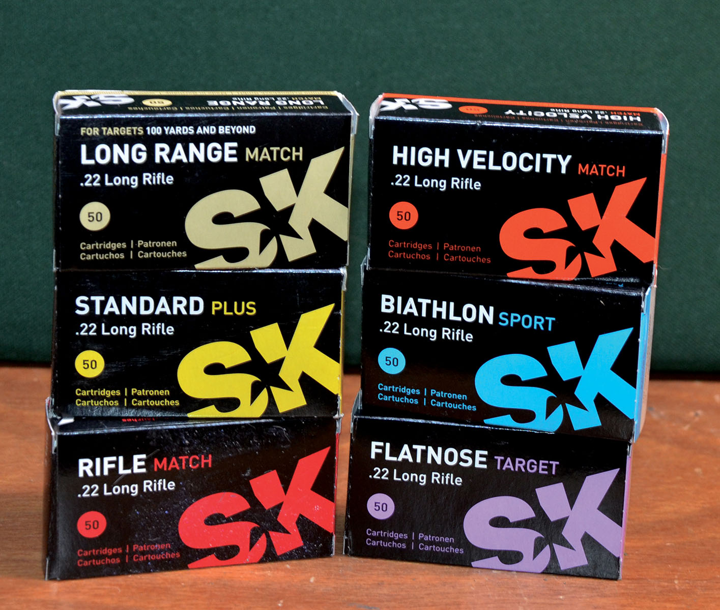 SK ammunition, which is loaded in Germany at the same factory as Lapua, is readily available at dealers across the country. The secret to determining which of the loadings is most accurate in a particular rifle is to shoot them on paper and then rush back to the dealer for boxes of that loading sharing the same lot number.